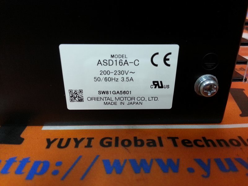 ORIENTAL ASD16A-C AlphaStep Closed Loop Driver - PLC DCS SERVO